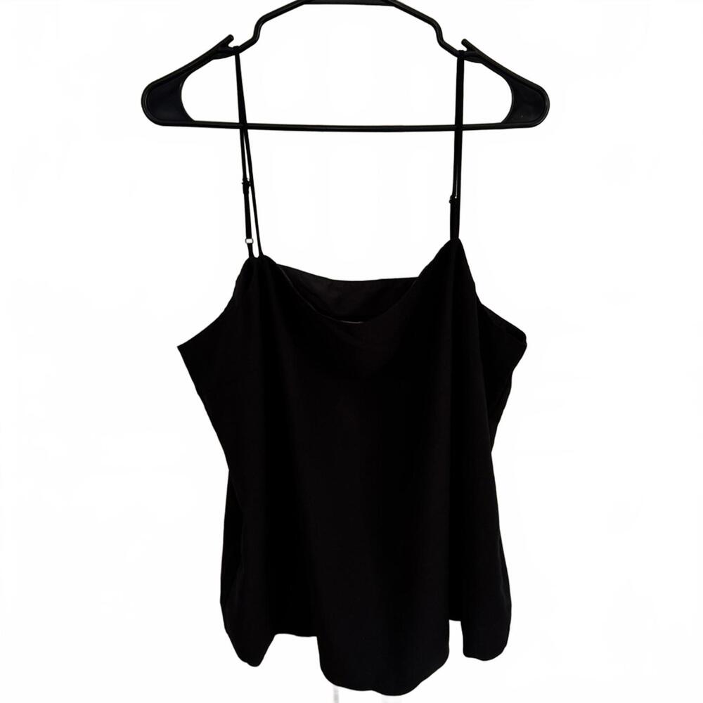 J.Crew tank blouse with scalloped bottom